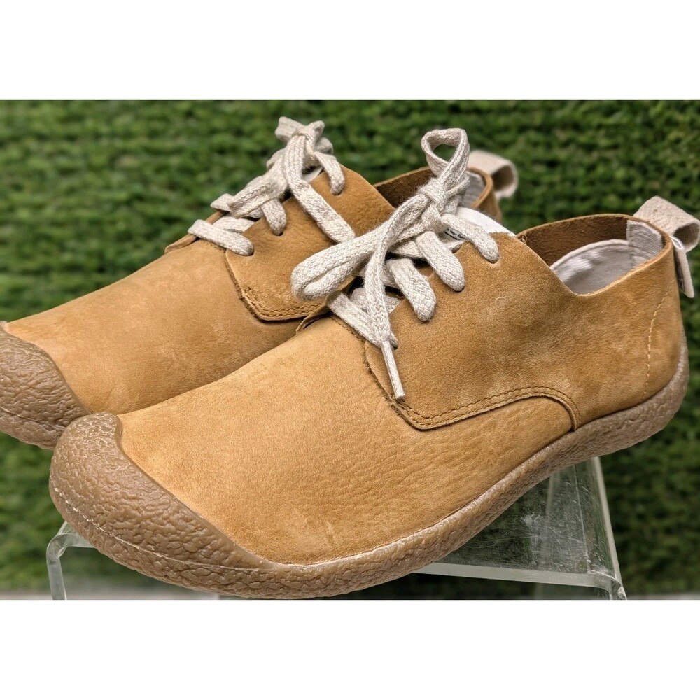 Keen Women's Mosey Derby Leather Shoes (Apple Cinnamon/Birch) Size 8.5